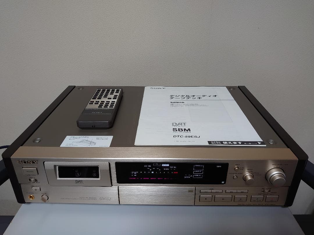 SONY DATデッキ DTC-59ESJ ジャンク品 部品取り - WWW.OMADASTUDIO.IT