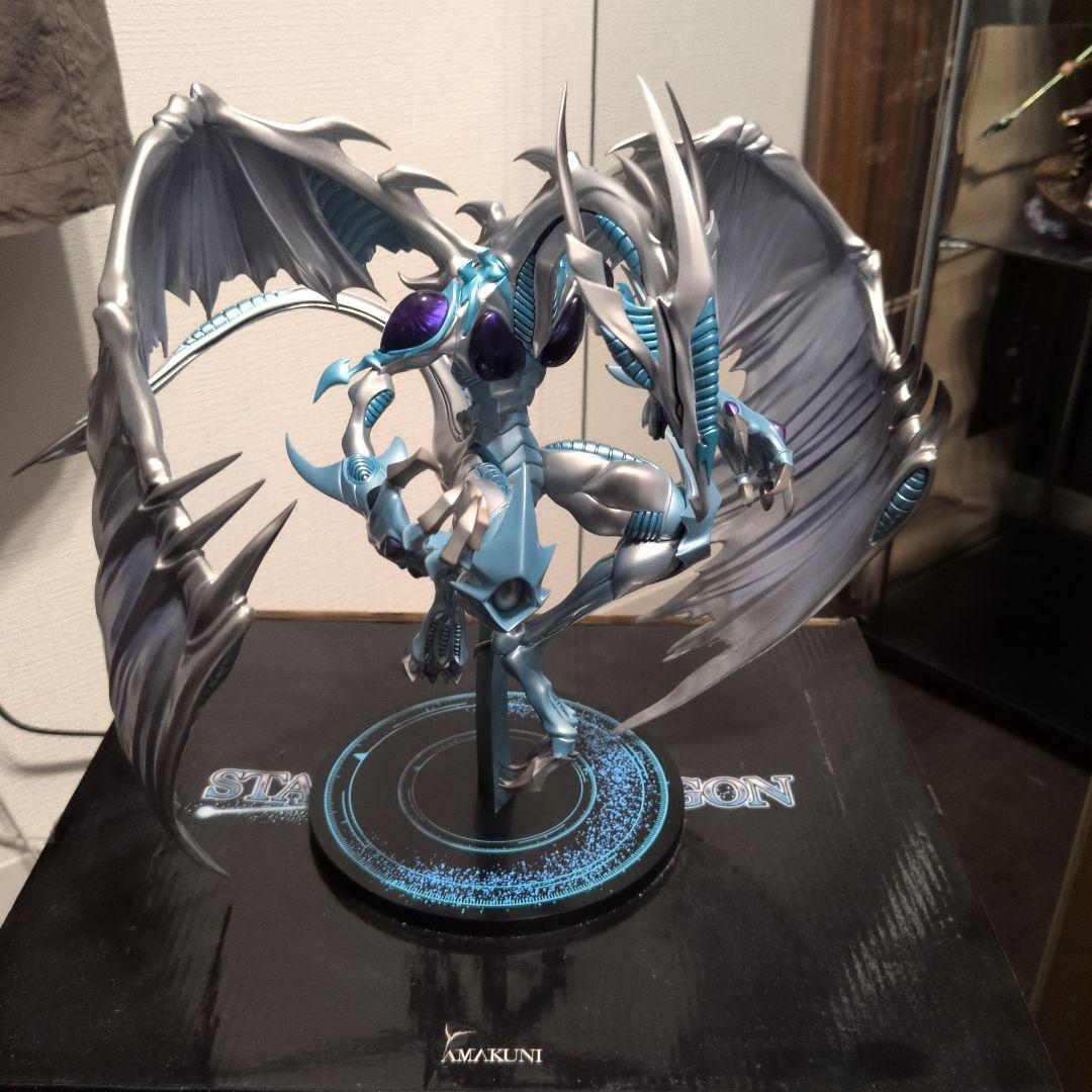 AMAKUNI 遊戯王5D's スターダスト・ドラゴン フィギュア【中古・箱有】