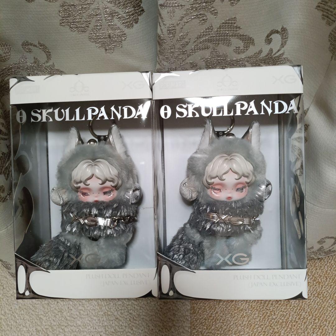 【正規品】POPMART SKULLPANDA XG ぬいぐるみペンダント 楽天市場】正規品保証 SKULLPANDA×XG ぬいぐるみペンダント（日本限定