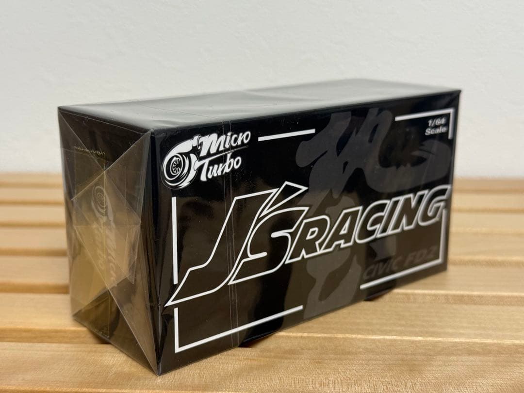 MicroTurbo 1/64 ホンダ civic FD2 JS RACING