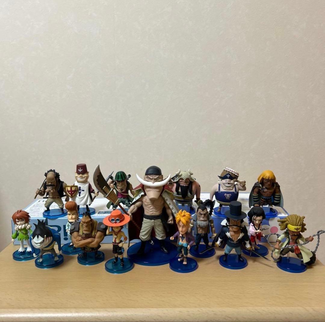 ワンピース ワールドコレクタブルフィギュア 白ひげ海賊団 全17体