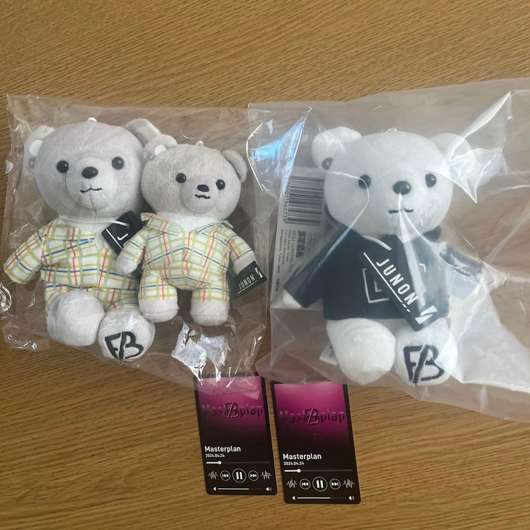 JUNON ぬいぐるみ 3点セット