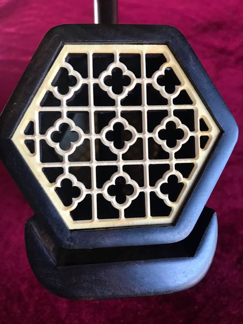 二胡☆最上級・明清老紅木☆蘇州科韻・李玉貴製作☆十