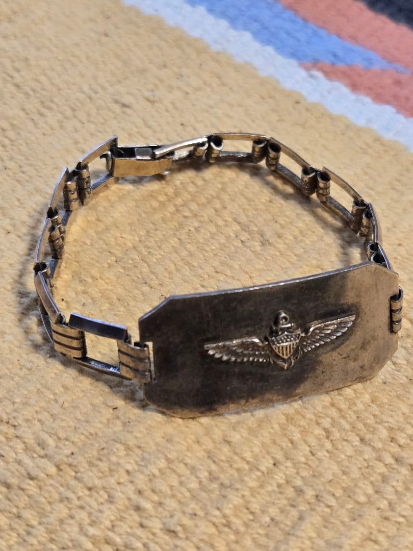 USN U.S.NAVYヴィンテージブレスレット IDブレスレット