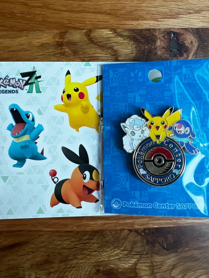 24時間以内発送/匿名配送】ポケモンセンターサッポロ 札幌 ロゴピンズ