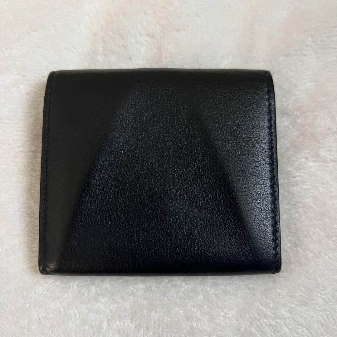 極上のエイジング　カルティエ　マスト ドゥ レザー ケース 小銭入れ