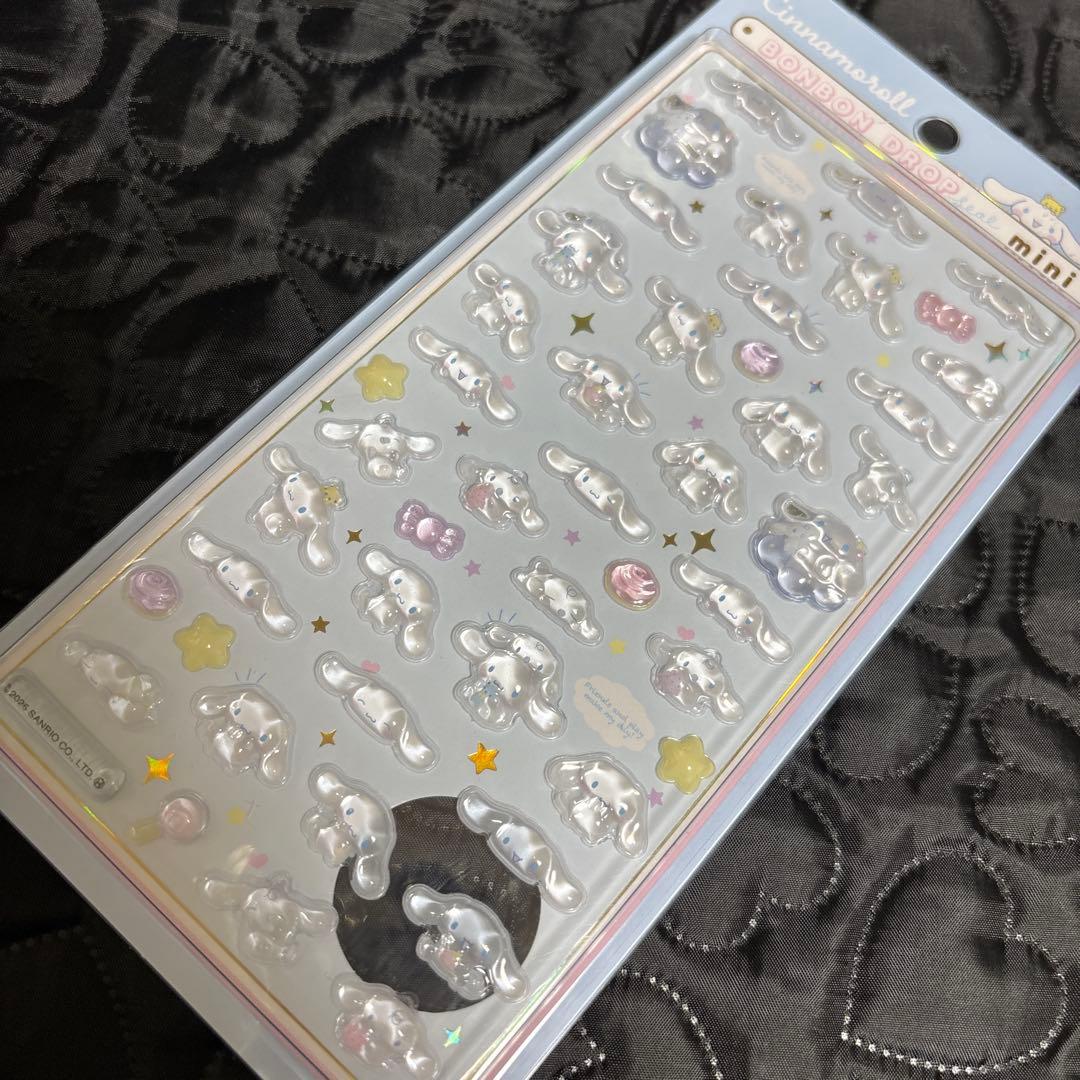 サンリオ　ボンボンドロップシールミニ　8種