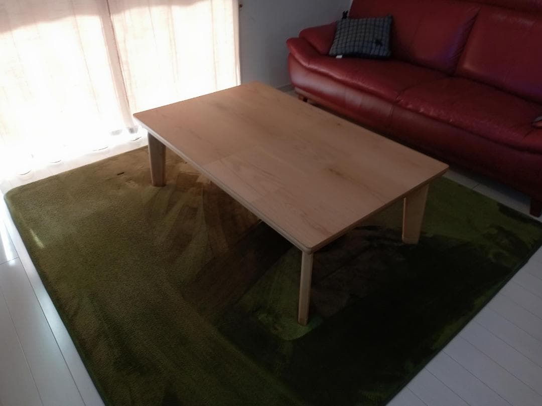 香川産】『ちょっとクセのある子です』コタツテーブルドルチェNA120㎝