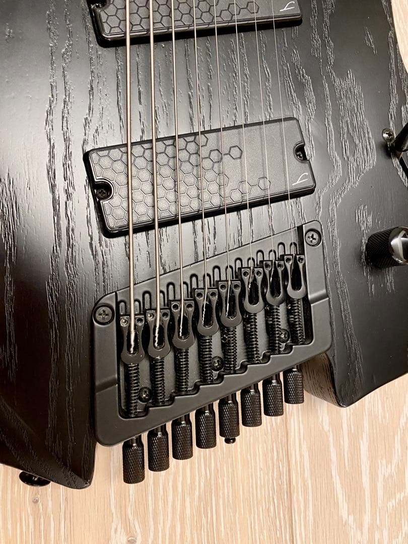 Legator G8FP Stealth Black 8弦 ギター
