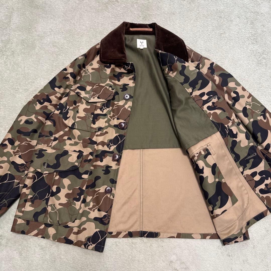 Scye サイ ミリタリージャケット 迷彩 カモフラ 38