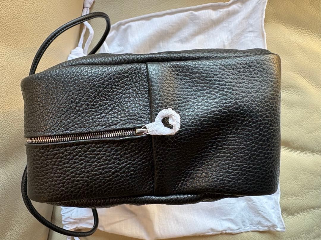 Aeta 黒 LEATHER BOSTON 　PG22