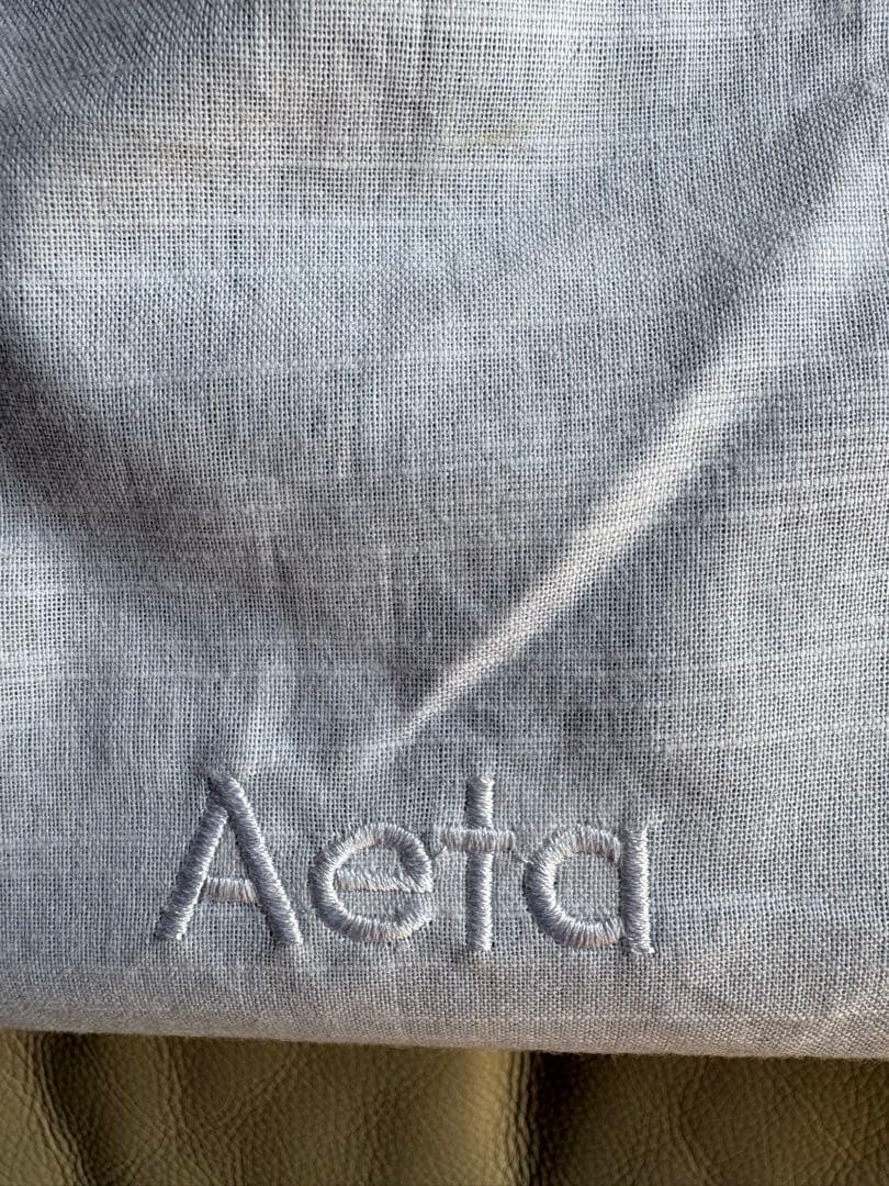 Aeta 黒 LEATHER BOSTON 　PG22