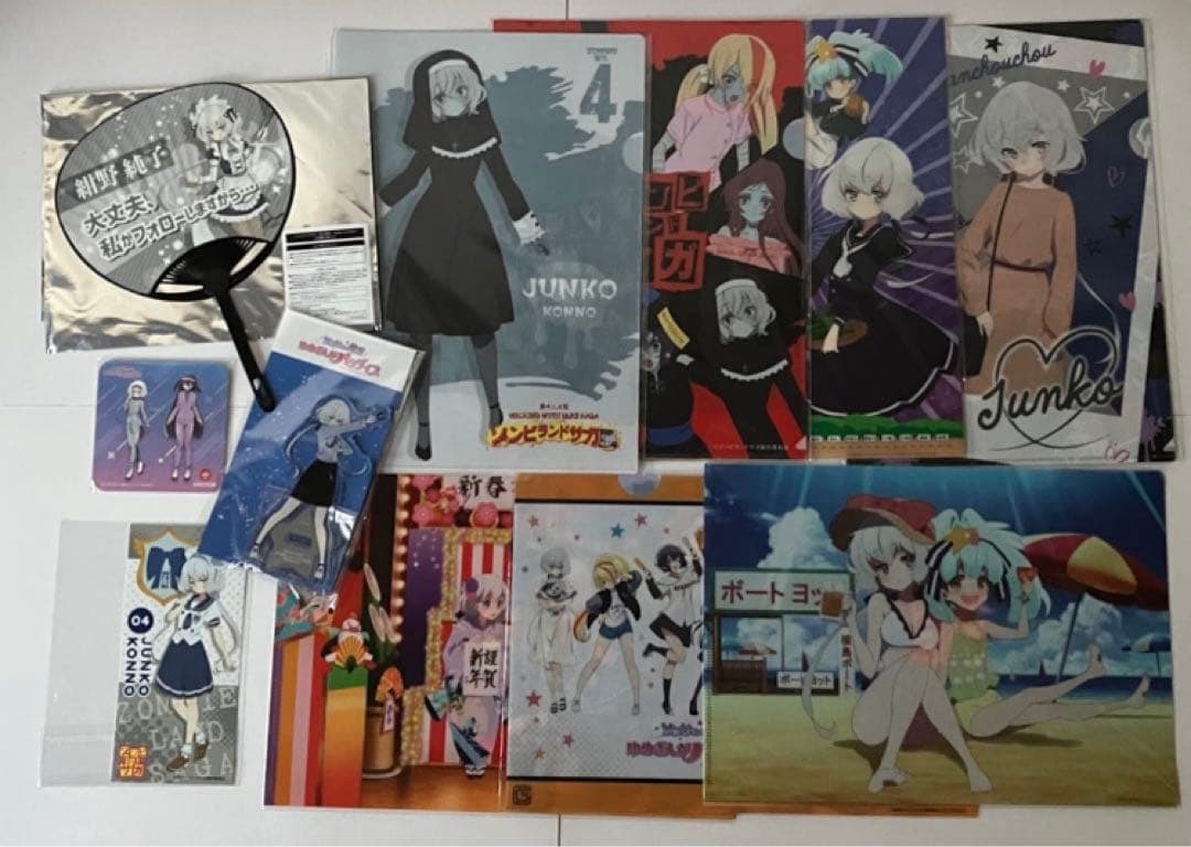 35. 【レア】【未使用】　ゾンビランドサガ　紺野純子　詰め合わせ①