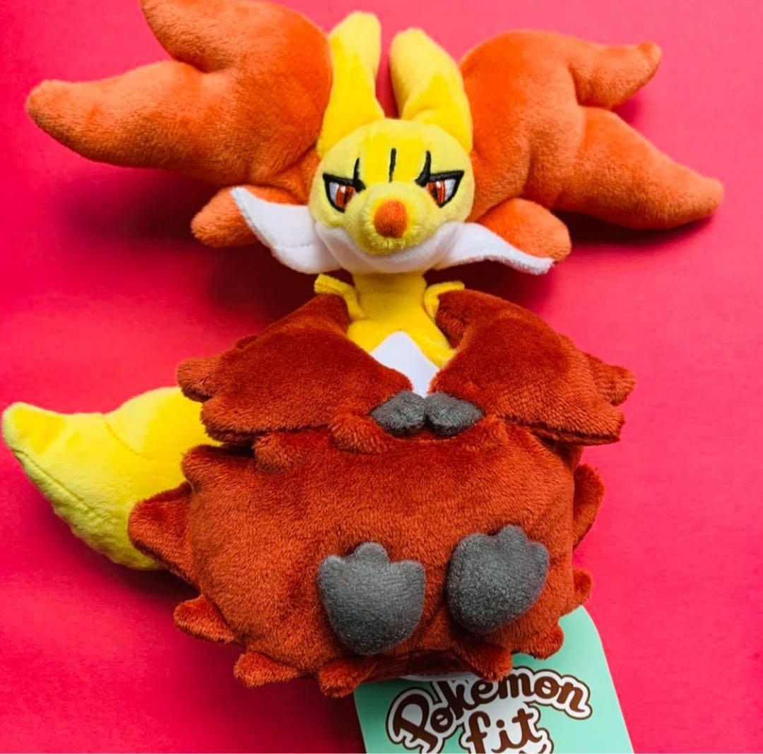 新品未使用】ポケモンセンター ぬいぐるみ ポケモンfit マフォクシー