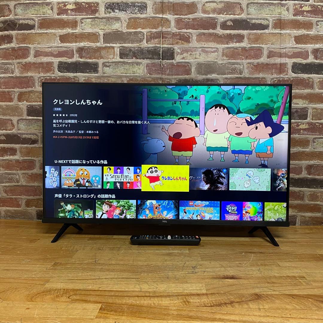 TCL 40V型 液晶テレビ Android TV 40S5200B 2021年