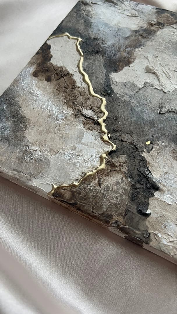 テクスチャー　アート　絵画　インテリア　ニュアンス　海外　雑貨　抽象画　モダン