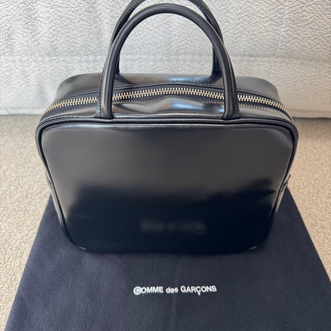 コムデギャルソン スクエア ステア バッグ 青山店限定 ブラック