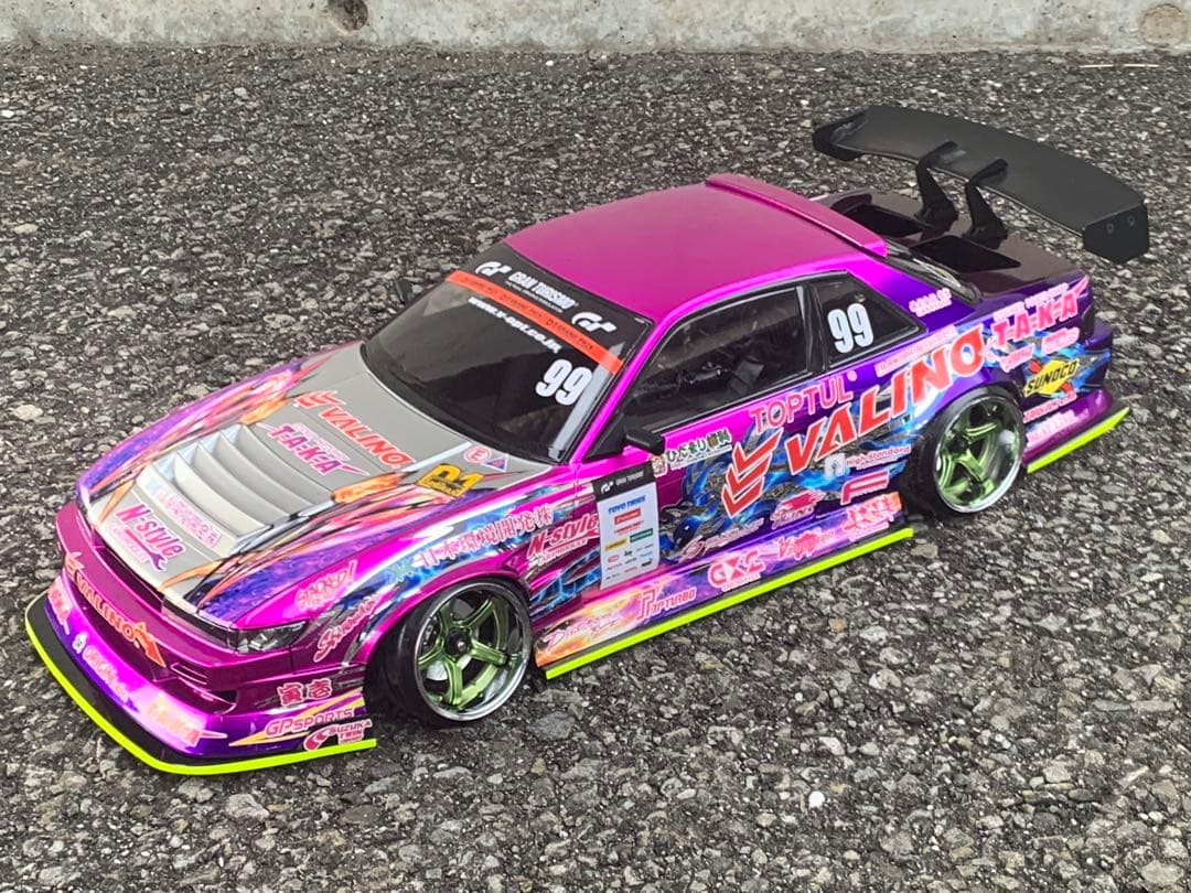 アディクション S13 シルビア V8 2024中村直樹選手 未使用ボディ