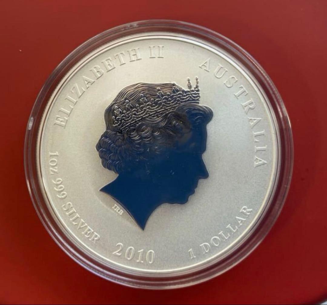 2010年オーストラリア1オンス （ Year of the Tiger） 銀貨 - メルカリ