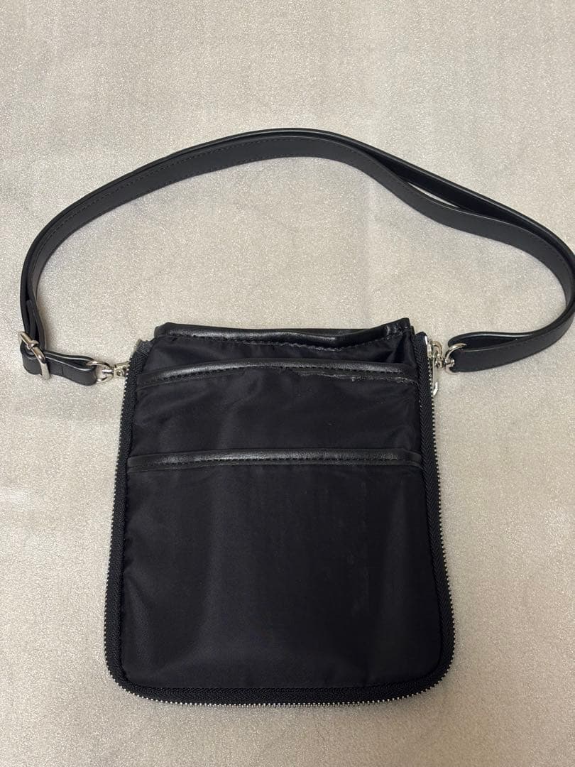 【ABBEY】オリジナル コラボ ナイロンシザーケース ブラック ロゴなし