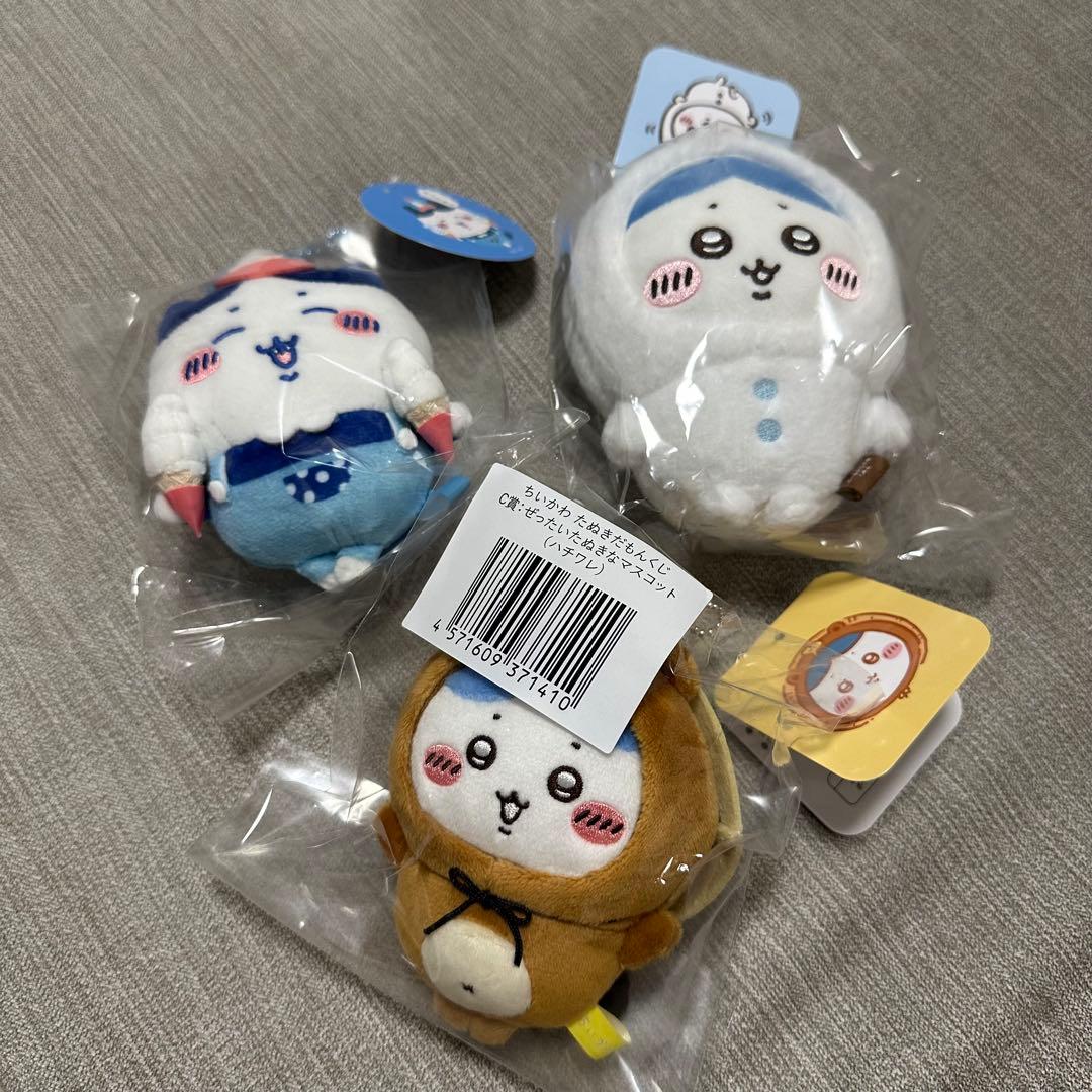 ちいかわ ワクワクゆうえんち ぷちミニマスコット ハチワレ ちいかわ