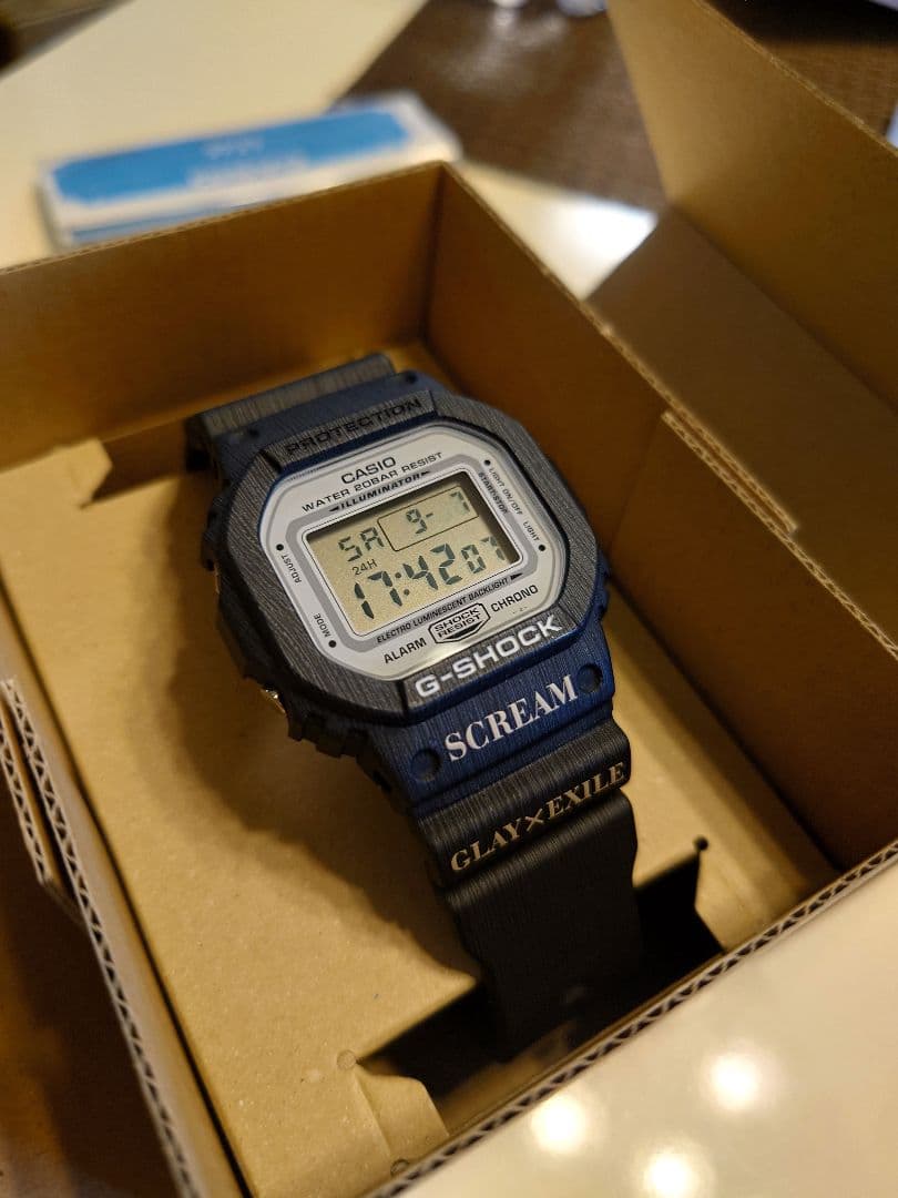 未使用非売品】レア GLAY×EXILE G-SHOCK DW-5600BR
