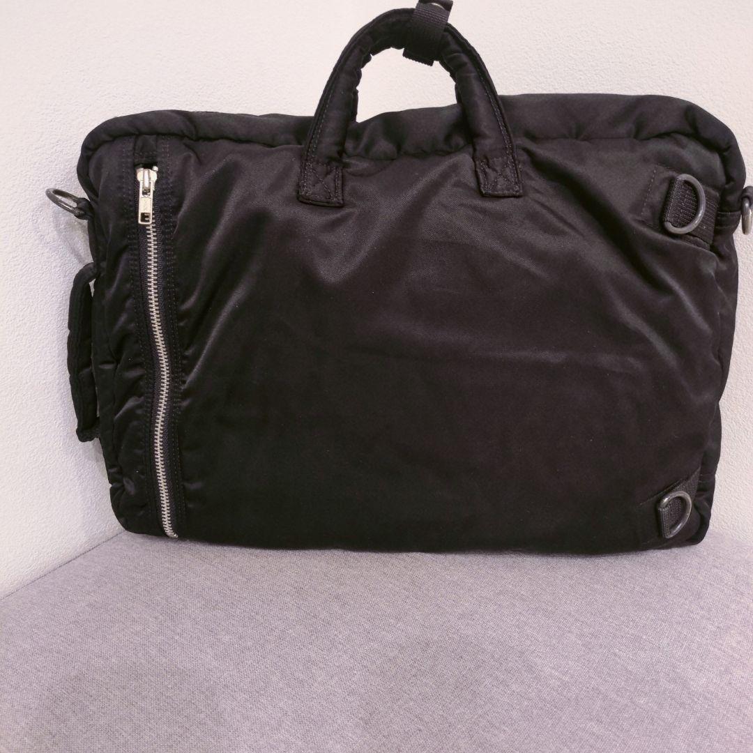 【美品】ポーター タンカー 3way ブリーフケース リュック 黒 ショルダー