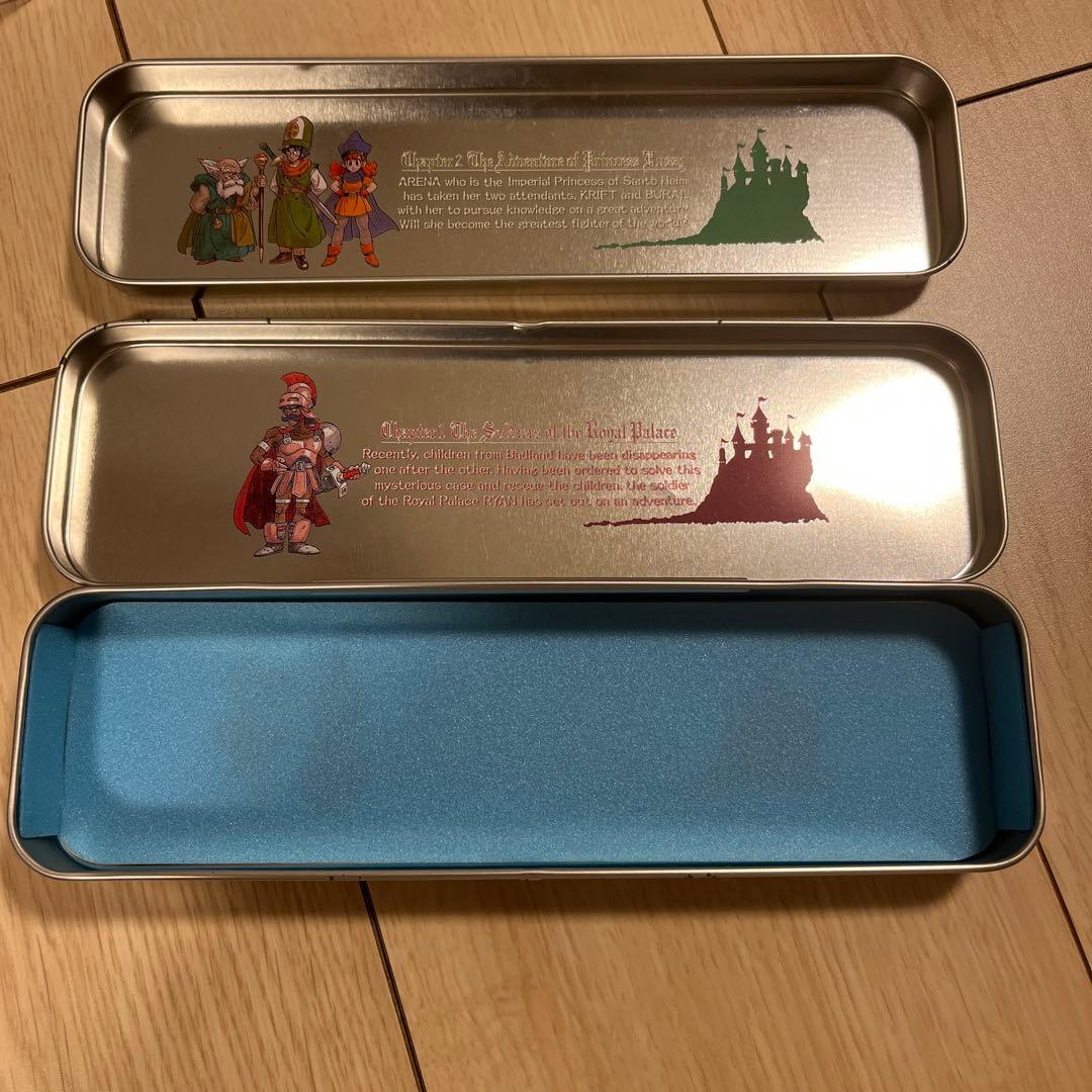 ドラゴンクエスト 缶ペン 筆箱 未使用品 ドラクエ ふでばこ ペンケース