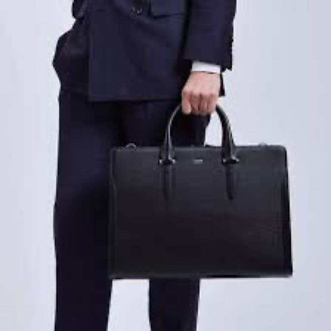 【極美品】タケオキクチ　スパーダ　ビジネスバッグ　本革　レザー A4 人気型