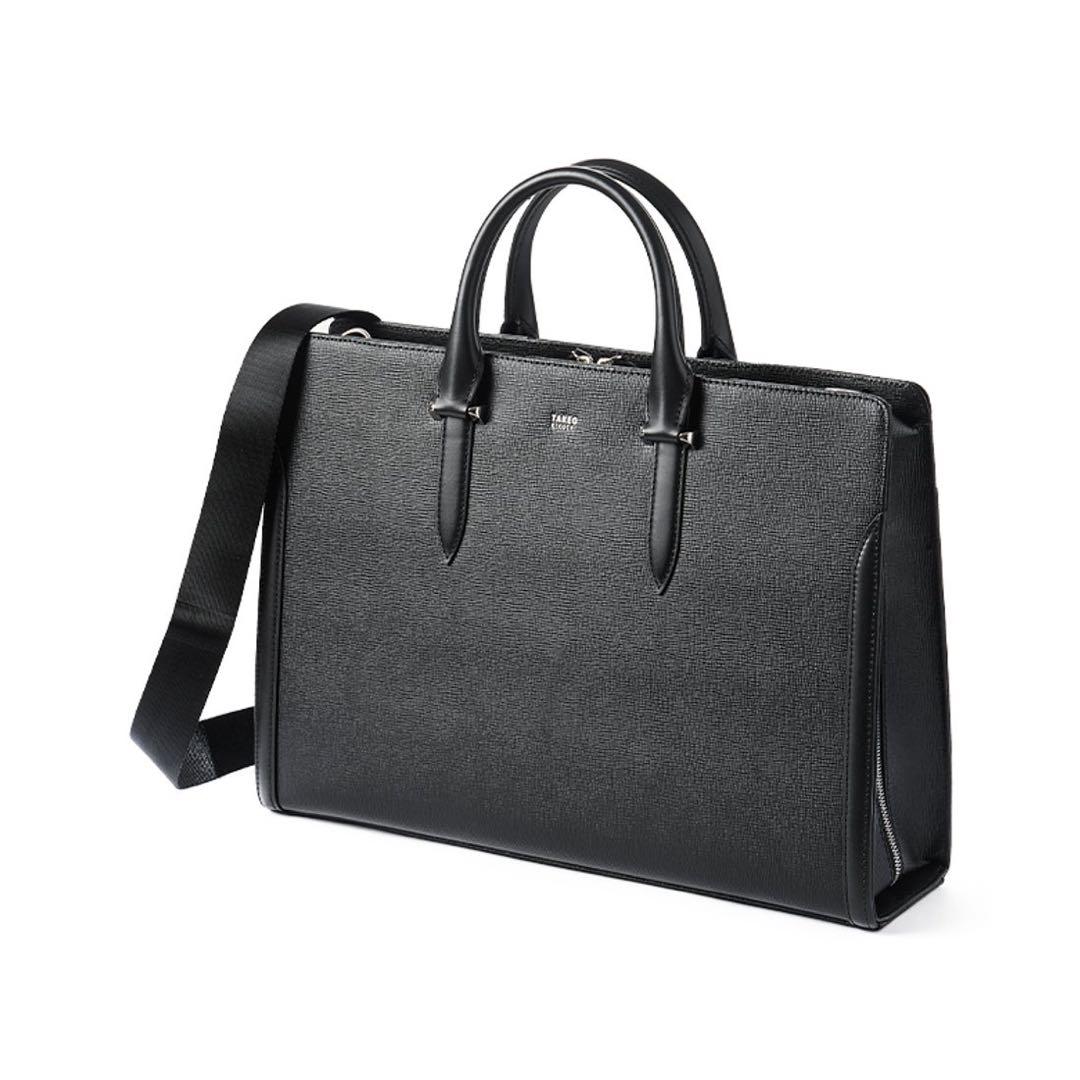 【極美品】タケオキクチ　スパーダ　ビジネスバッグ　本革　レザー A4 人気型