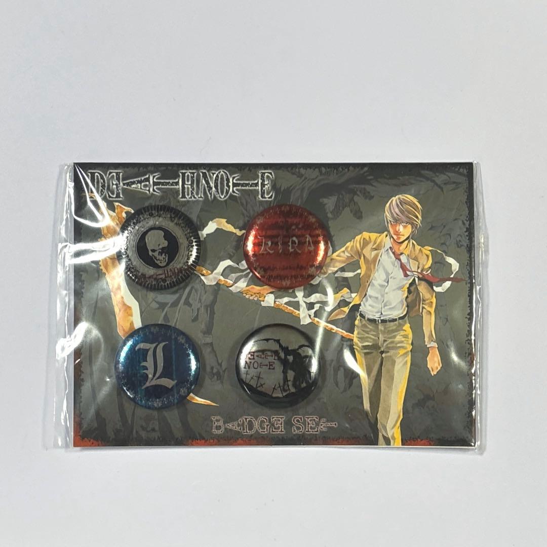 DEATHNOTE 缶バッジ 缶バッジセット 劇場物販 未使用 未開封 - メルカリ