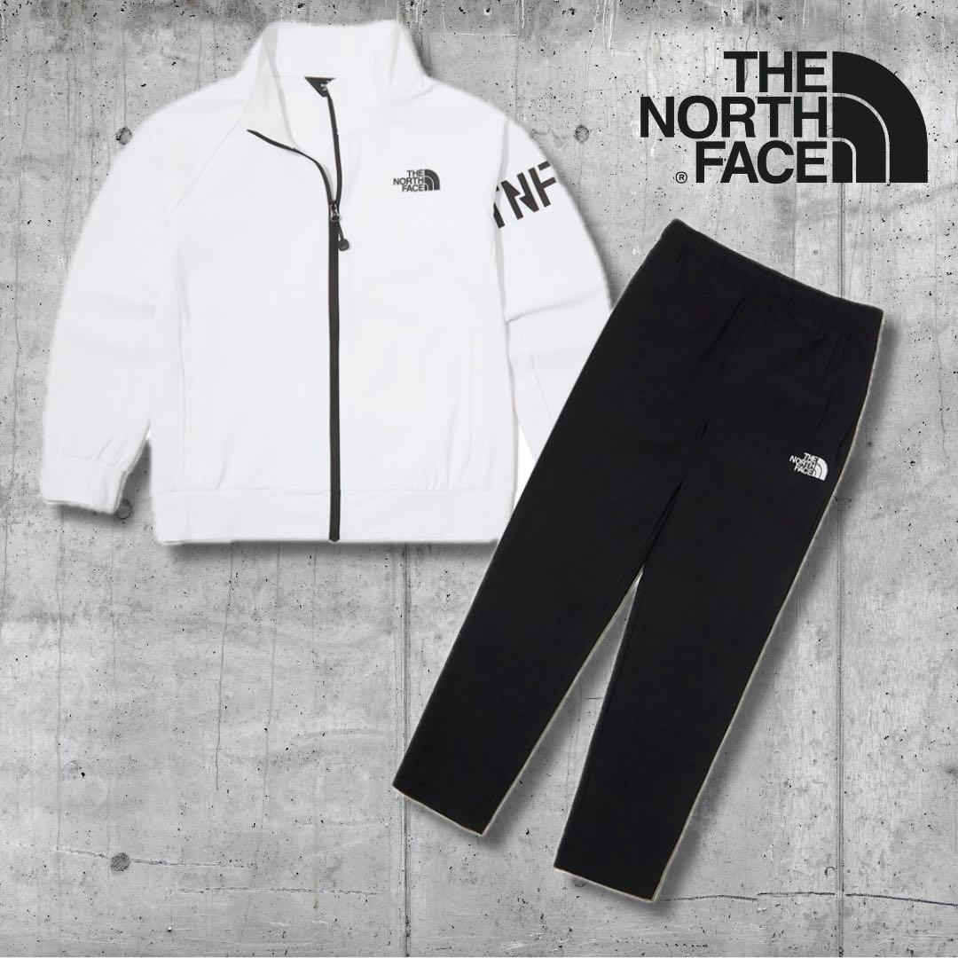 日本未発売ノースフェイスセットアップジャージキッズ130 - メルカリ