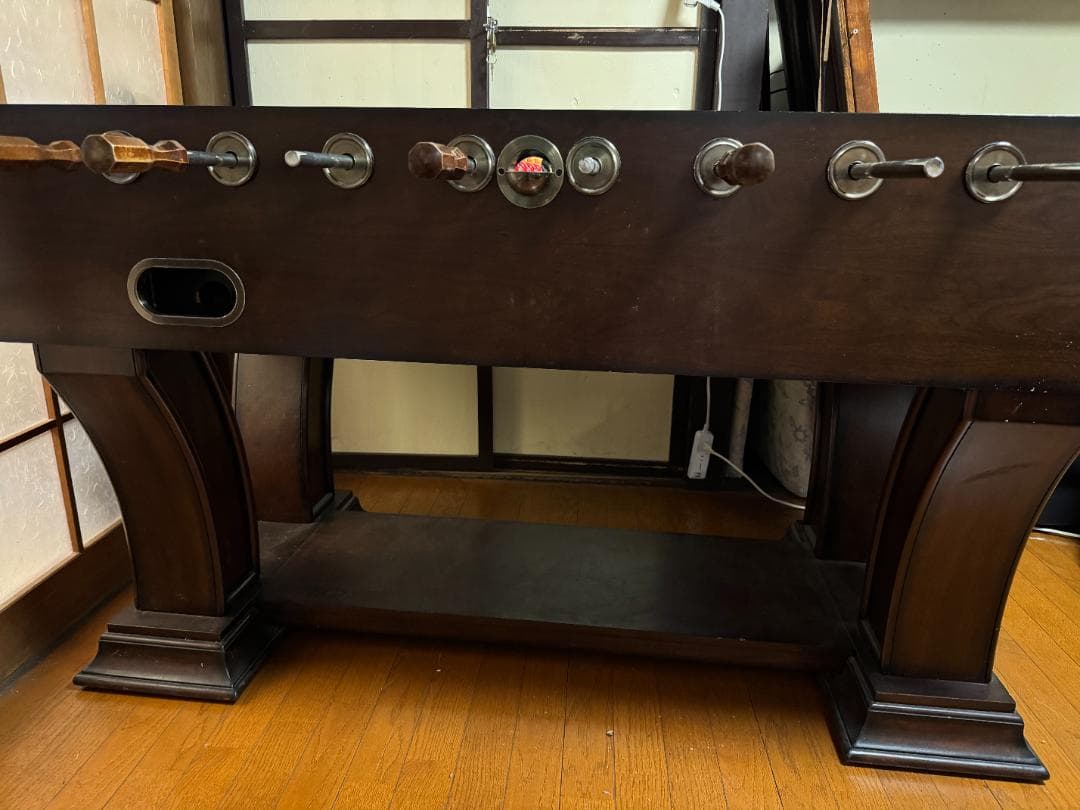 本格 サッカーボールテーブル（テーブルサッカー） 中古品 引き取り歓迎