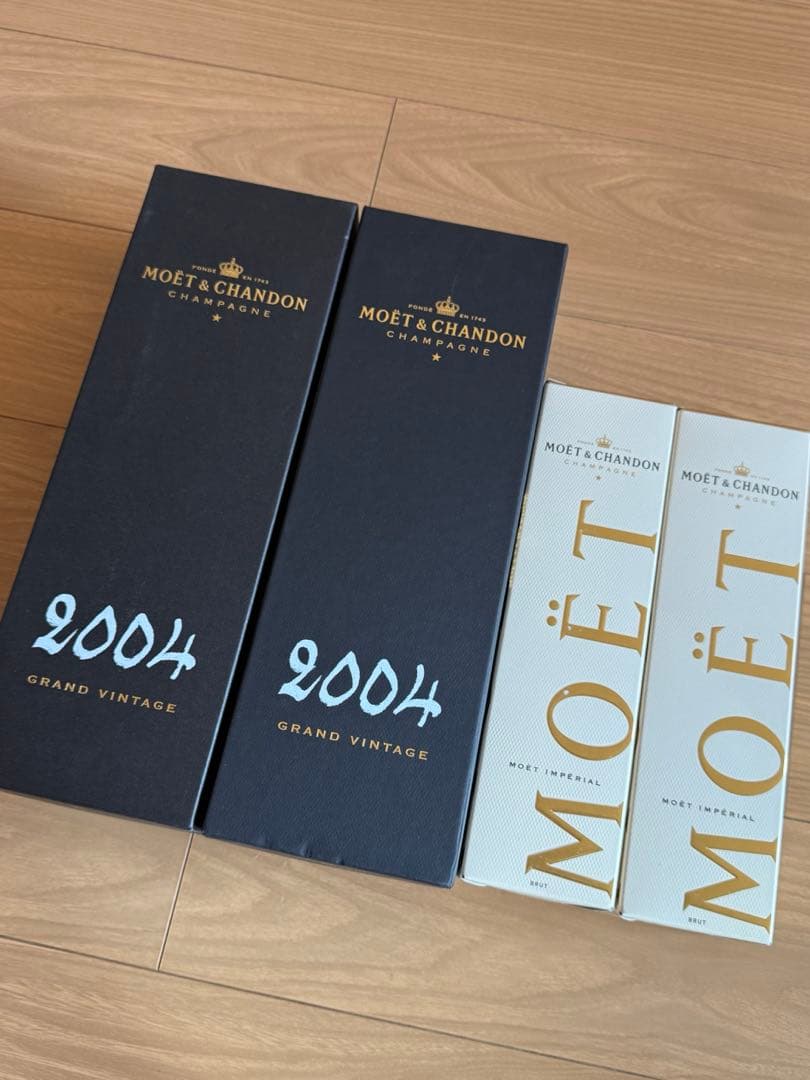 モエ シャンパン ヴィンテージ ミニボトル 計4本