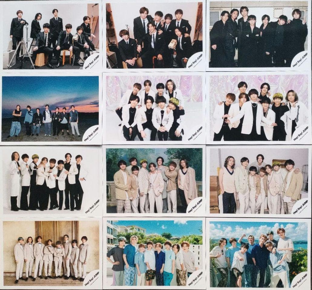 Hey!Say!Jump 公式写真 集合 ③ 2019～2023