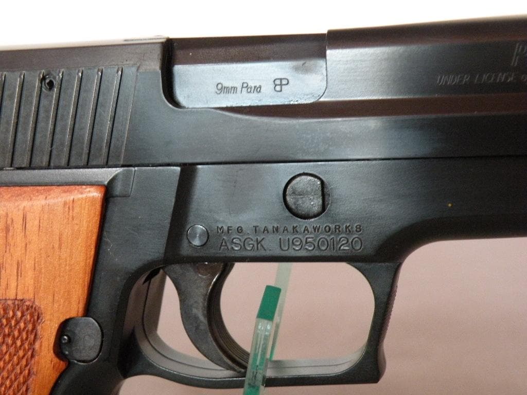 c*t様 タナカワークス P226 シグシュアー マグナブローバック 木製グリッ