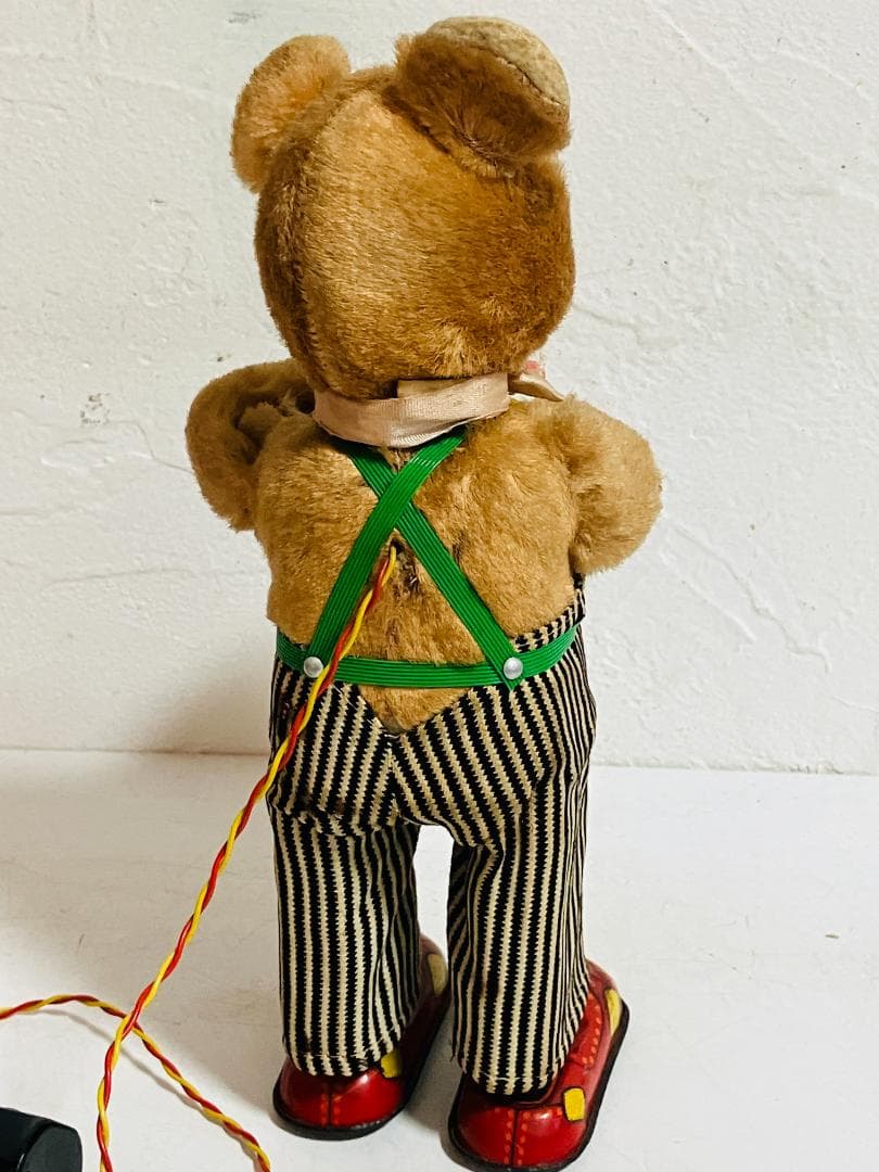 岩谷製作所 1950年 Barney Bear ドラマーベア 電動クマ玩具