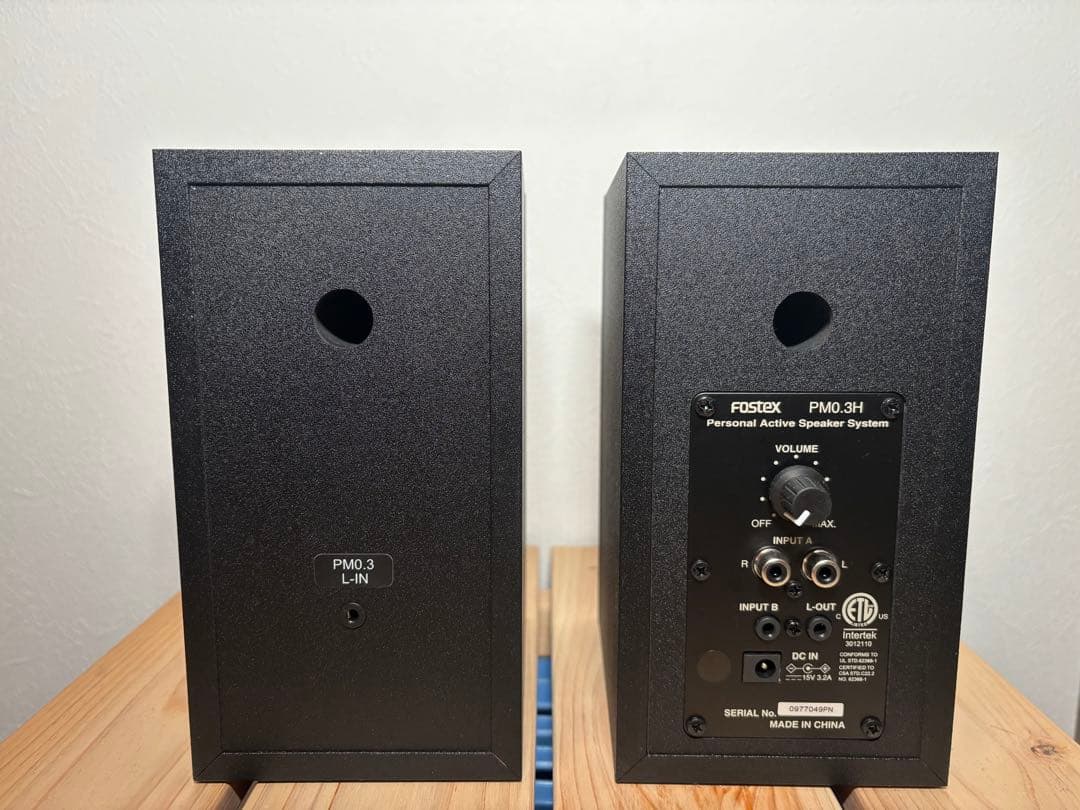 FOSTEX PM0.3H パーソナルアクティブスピーカーシステム