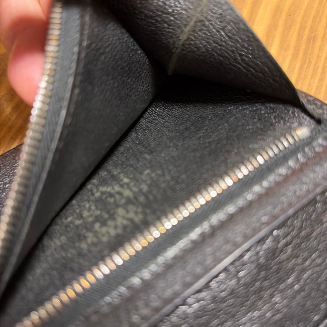 HERMES コンパクトべアン財布 ブラック