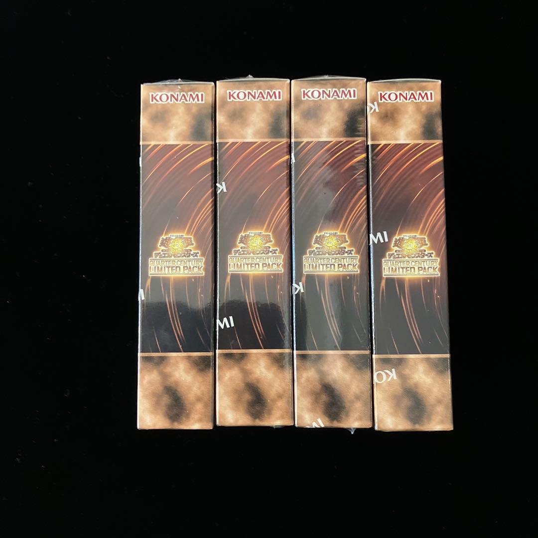 【遊戯王】25thリミテッドパック×4個【シュリンクあり】