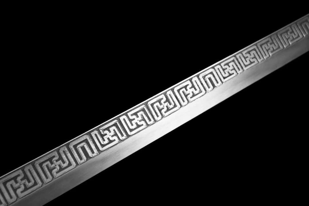 【一体の唐刀】古兵器 刀装具 日本刀　模造刀 居合刀 武士道 鑑賞用 美術刀