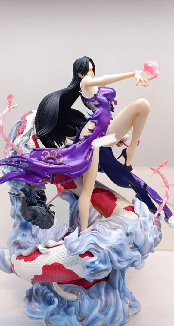 ワンピース 海賊女帝 ハンコック ガレージキット フィギュア 塗装済み