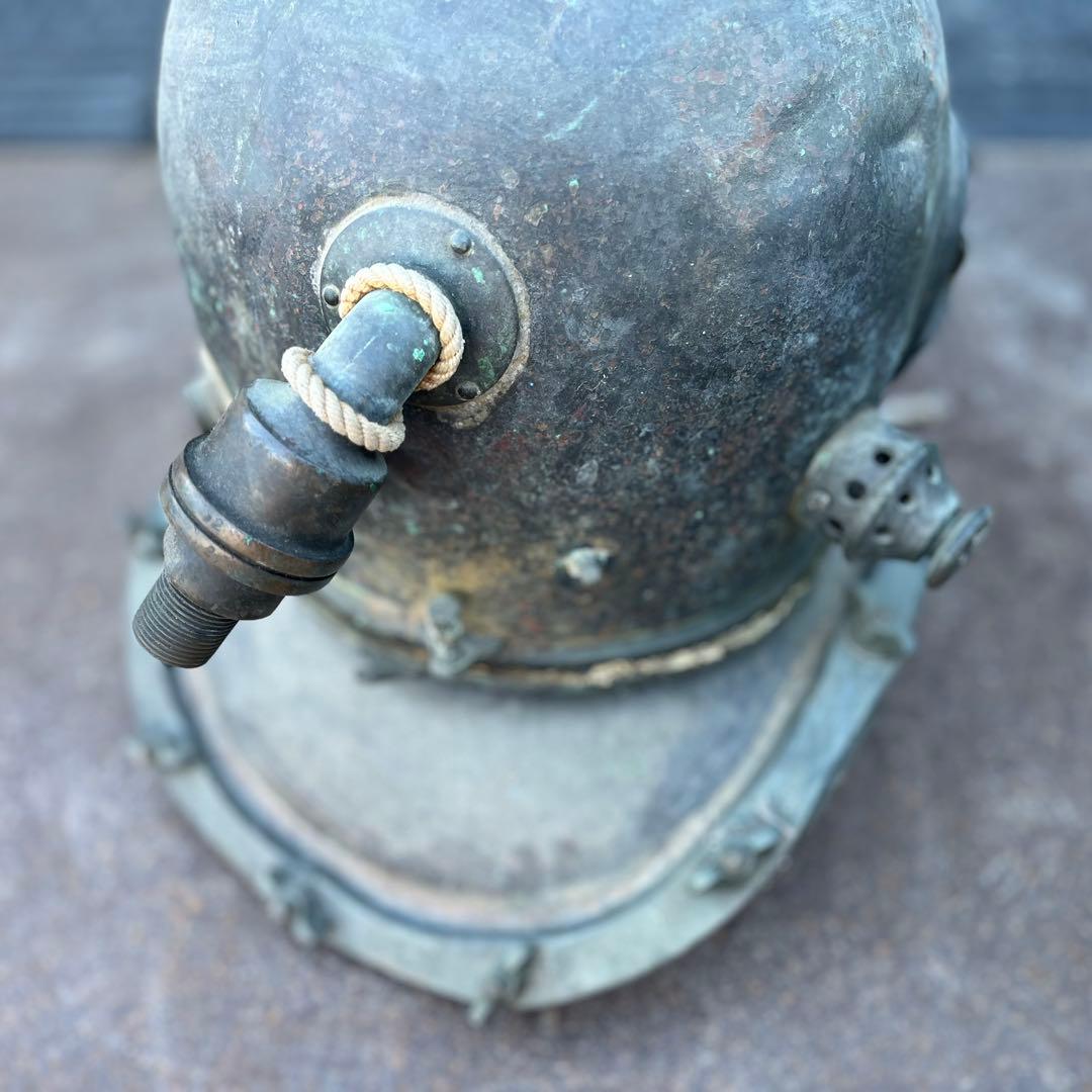 希少】東亜潜水機株式会社 ヘルメット式潜水 アンティークの潜水