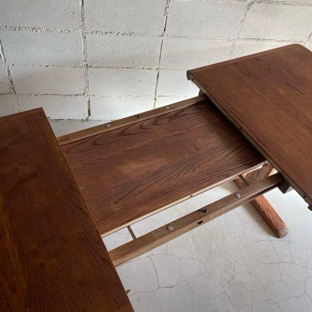 ibata イバタインテリア　エクステンションテーブル　格納式　飛騨の家具　国産