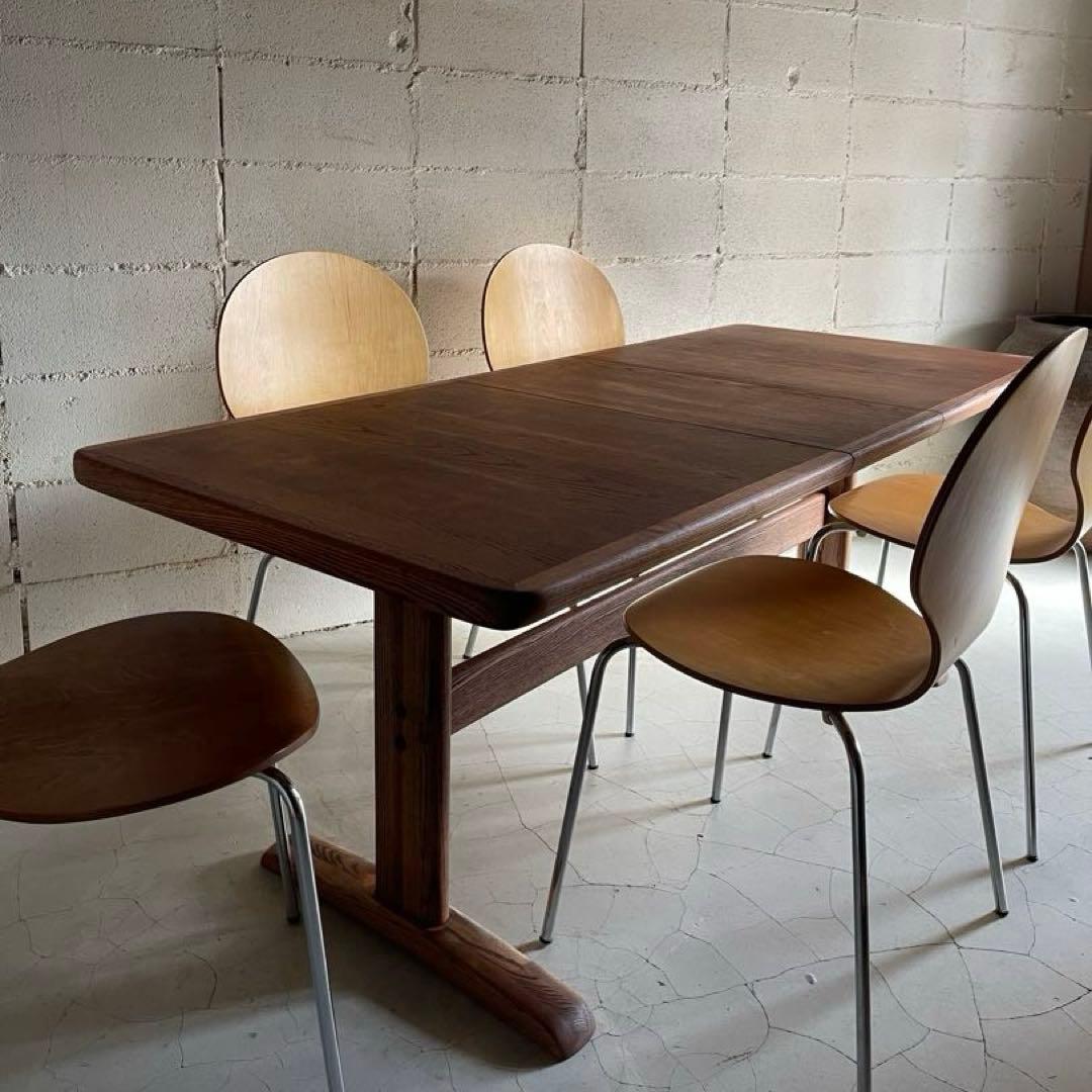 ibata イバタインテリア　エクステンションテーブル　格納式　飛騨の家具　国産