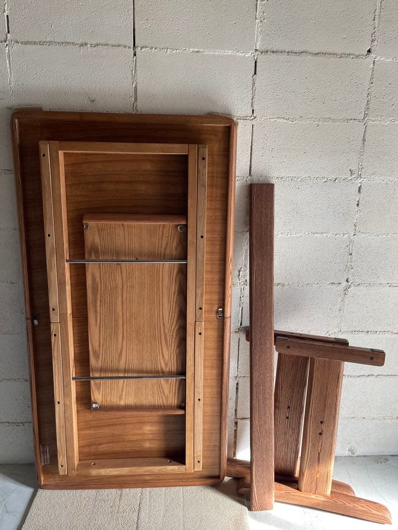 ibata イバタインテリア　エクステンションテーブル　格納式　飛騨の家具　国産