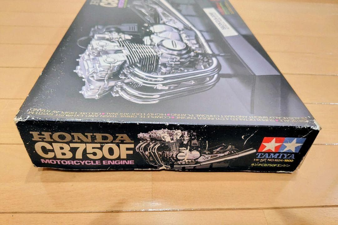 未組立】ホンダ CB750F エンジン プラモデル タミヤ 箱に難あり