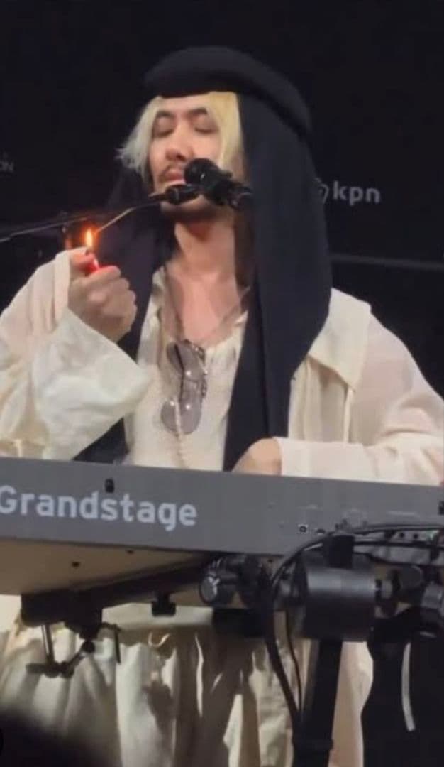 藤井風スタジャン（M）＆オマケ帽子とサードアイサングラス＆お香