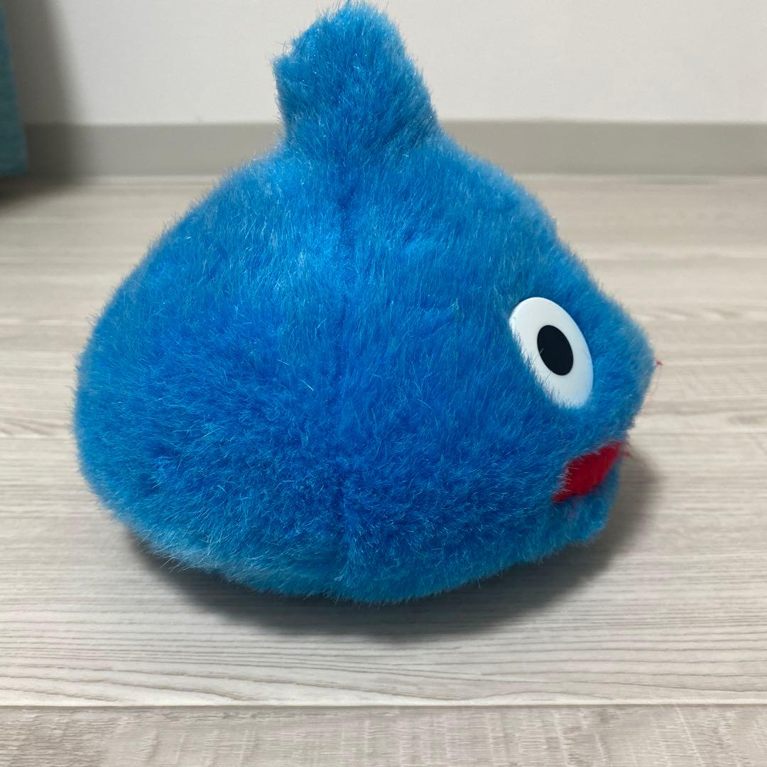 ドラゴンクエスト エニックス時代 スライム 青 ぬいぐるみ 昭和レトロ