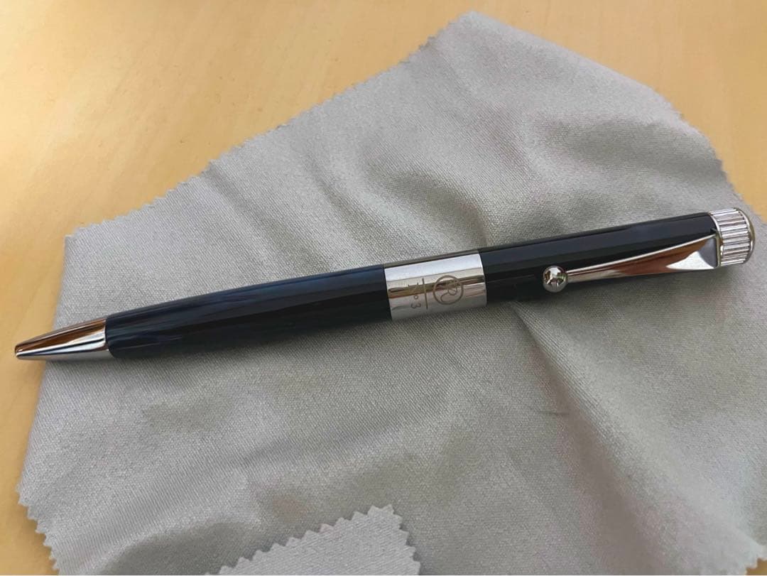 細軸 ロメオ no3 イタリアンブルー ROMEO No．3ボールペン 細軸